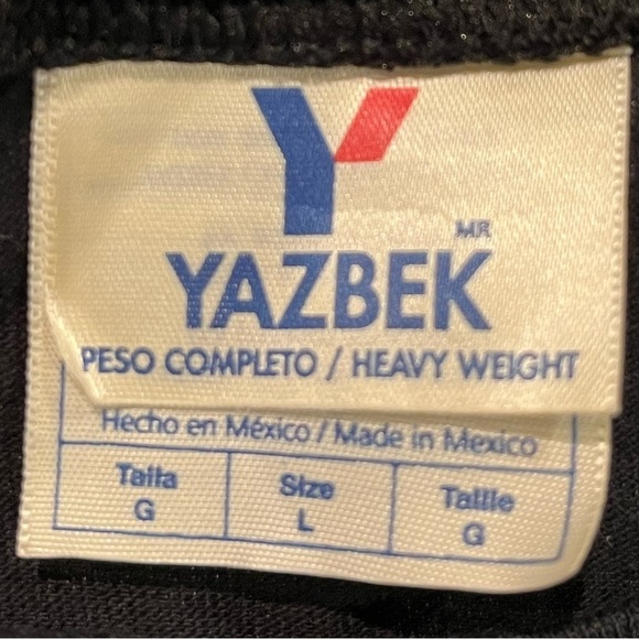 YAZBEK Harley Davidson Sleeveless T-Shirt Tank Size Large Black Belize - Picture 10 of 15